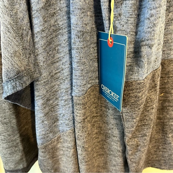 Women’s large Cherokee multicolor cardigan, long sleeve. New with tags. - Picture 4 of 8